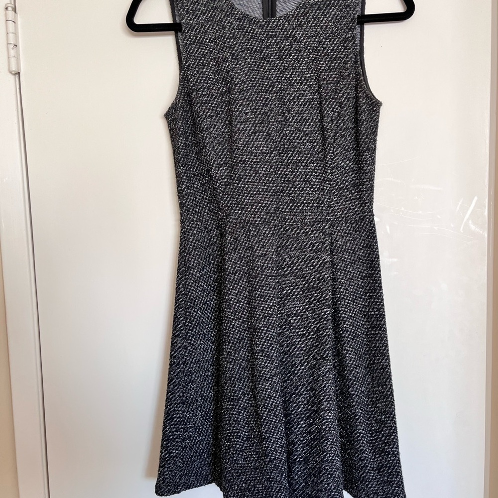 Theory Elegant Gray Sleeveless Dress
